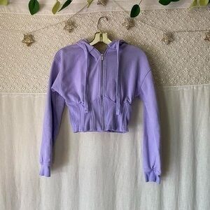 Corset sweater lavender purple hinnominate no size tag xs small